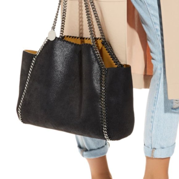 Stella McCartney Large Reversible Falabella tote in Black - Picture 2 of 16